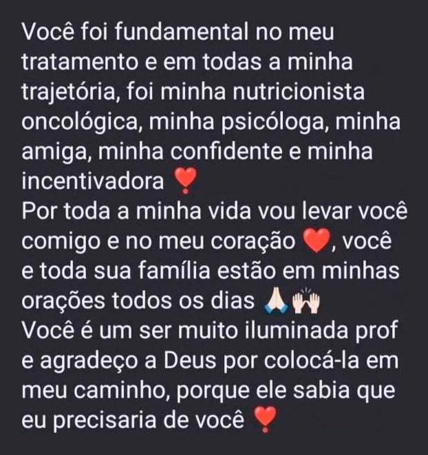 Depoimento de paciente 1