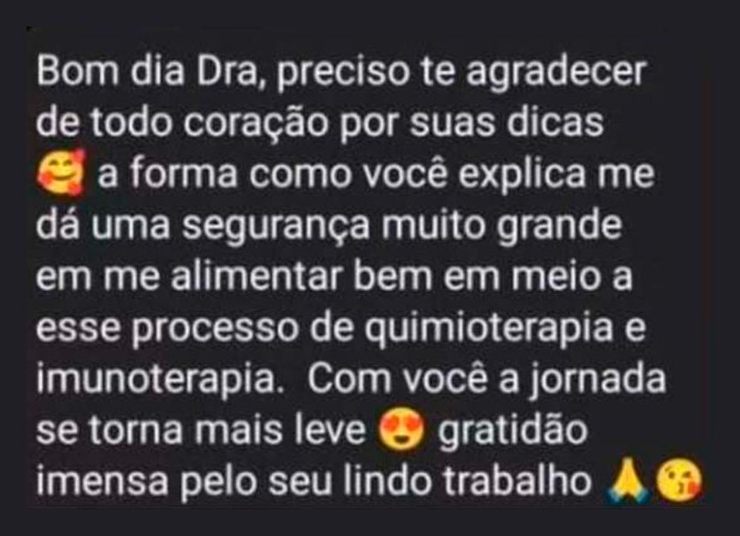 Depoimento de paciente 3