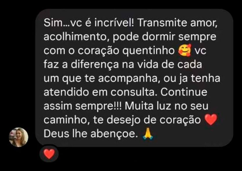 Depoimento de paciente 8
