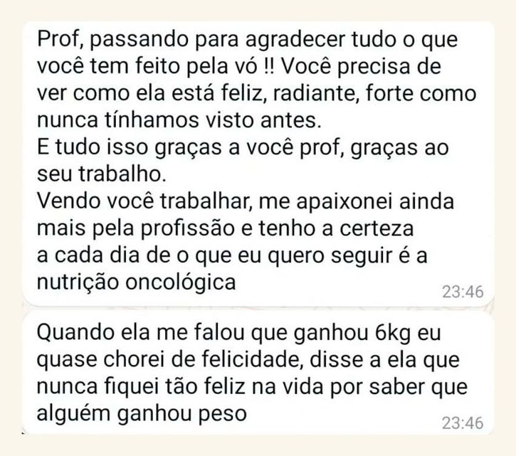 Depoimento de paciente 10